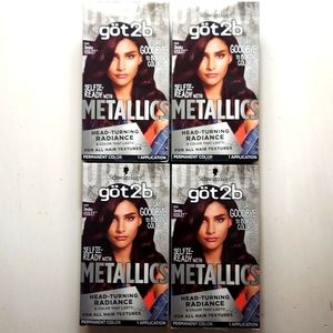 Schwarzkopf got2b Metallic Smoky Violet Hair Color Bundle